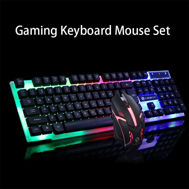 RGB Gaming Keyboard and Mouse Combo – Vixio