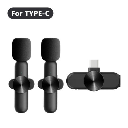 2.4G Noise-Cancelling Wireless Lavalier Microphone, 1-to-2 – Vixio, view 3 of 7