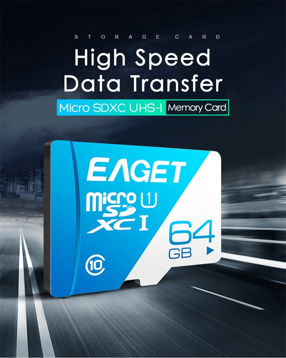 EAGET Micro SD Card, 32GB to 128GB – Vixio