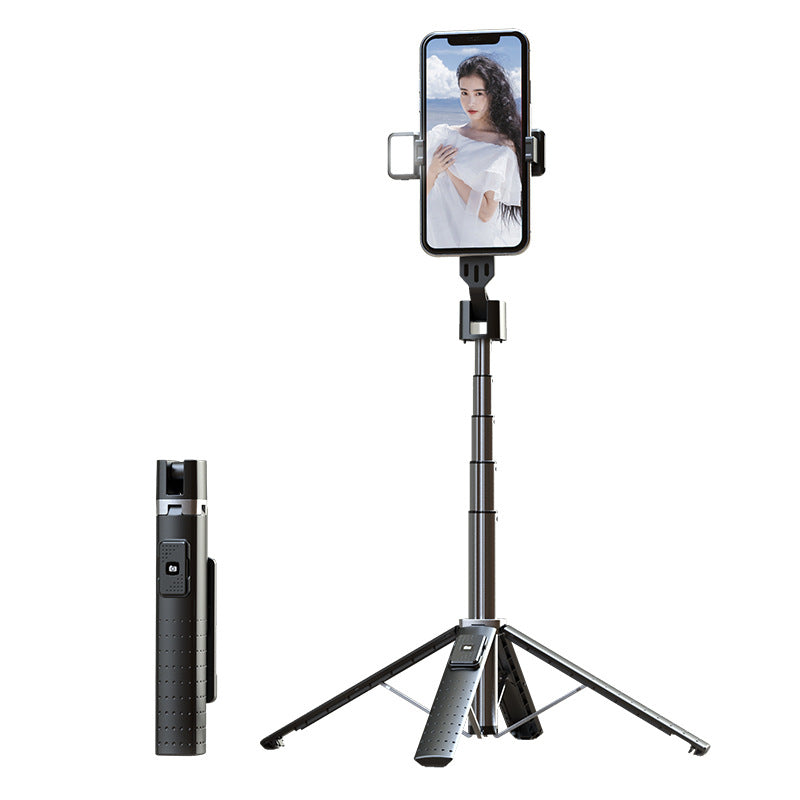 Quadpod Selfie Stick with dual fill light – Vixio, view 7 of 9