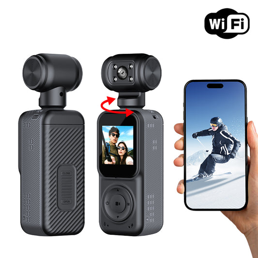 4K Dual-Lens Panoramic Action Camera – Vixio