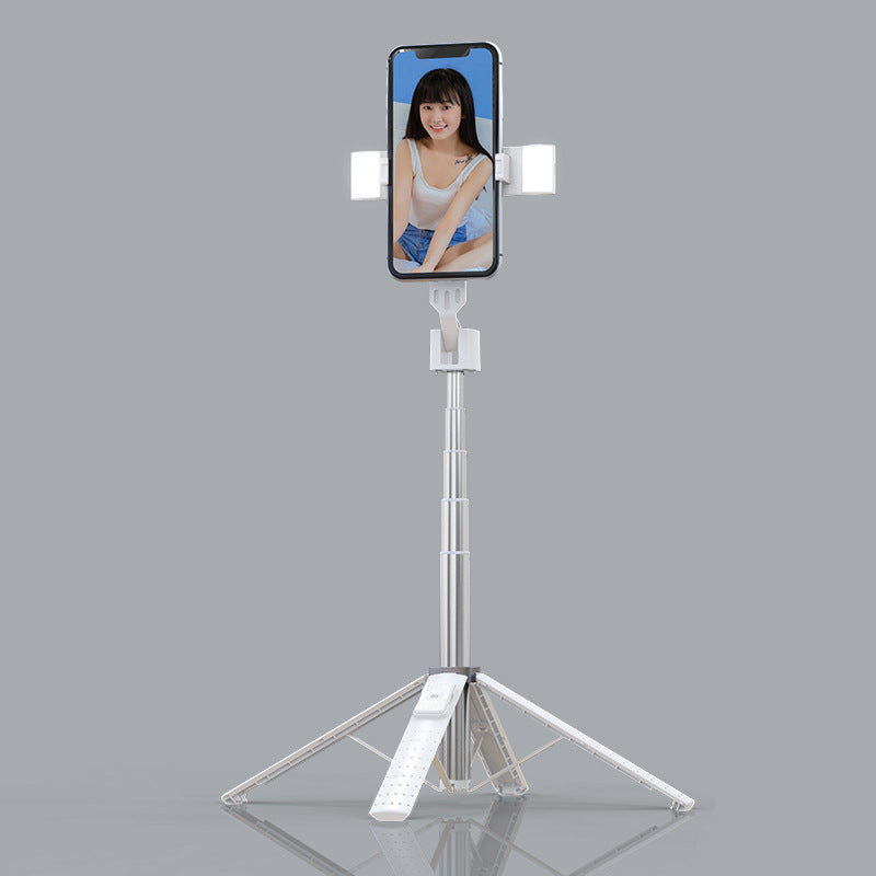 Quadpod Selfie Stick with dual fill light – Vixio, view 3 of 9