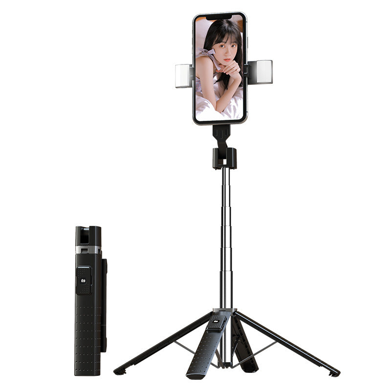 Quadpod Selfie Stick with dual fill light – Vixio, view 5 of 9