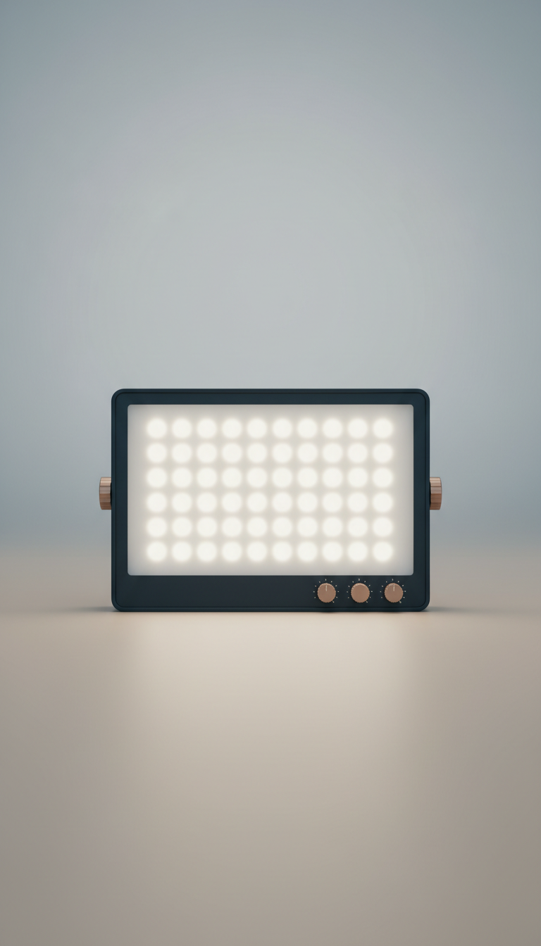 Panneau LED studio réglage précis