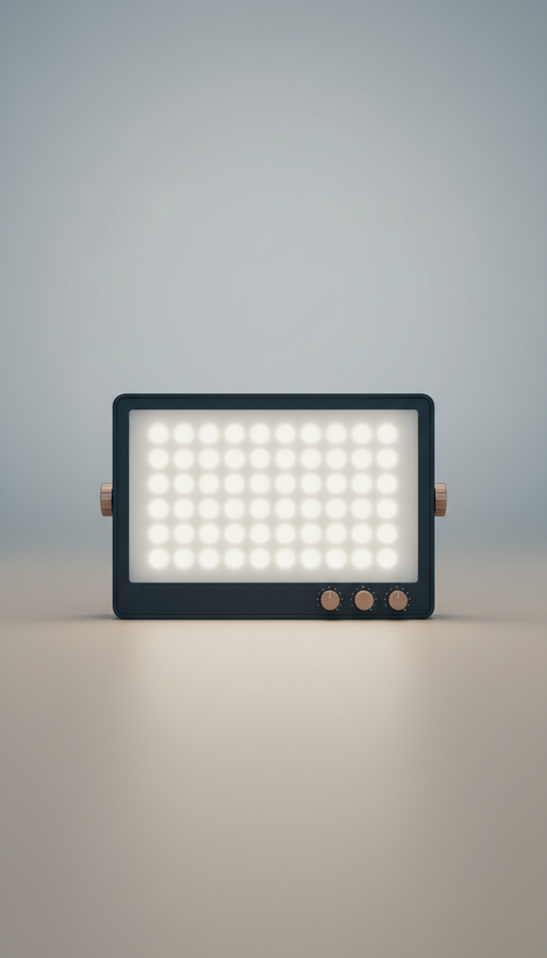 Panneau LED studio réglage précis