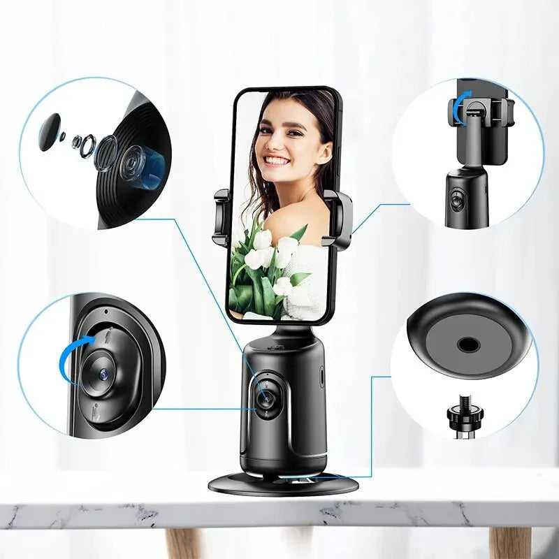 360° AI Face-Tracking Phone Gimbal – Vixio, view 7 of 15