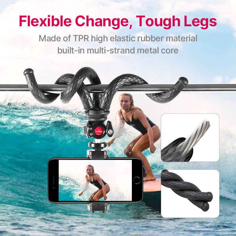 Flexible Octopus Phone Tripod Set – Vixio, view 2 of 7