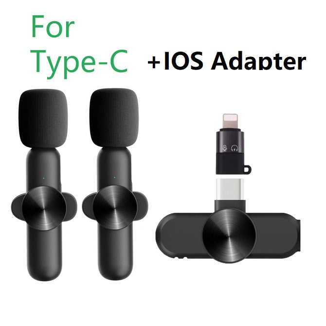 2.4G Noise-Cancelling Wireless Lavalier Microphone, 1-to-2 – Vixio, view 6 of 7