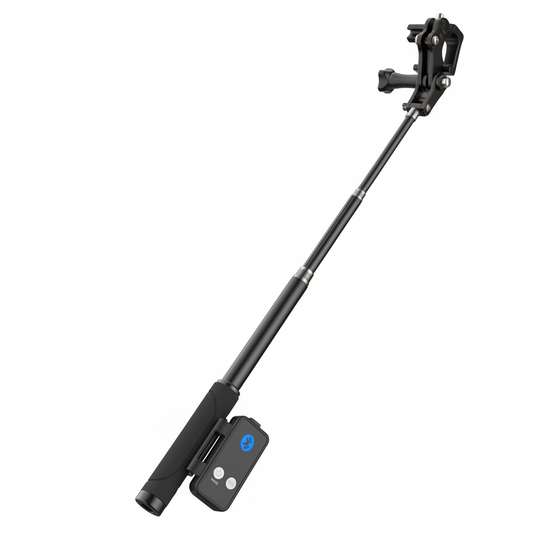 Perche à selfie avec télécommande Bluetooth